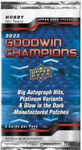 Upper Deck Goodwin Champions 2023 Booster Pack
