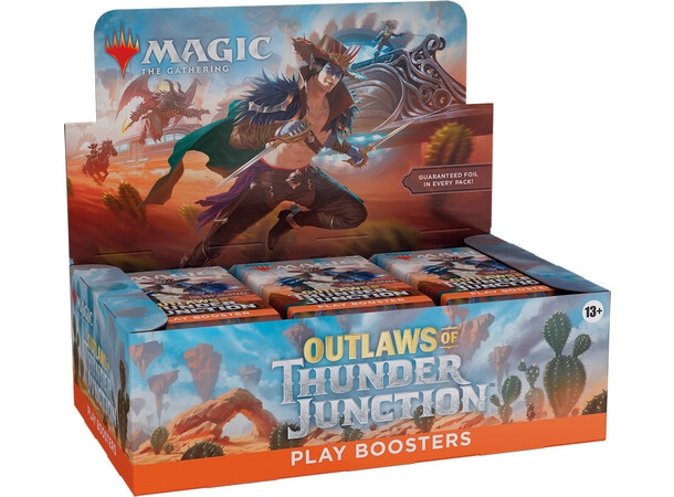 Magic The Gathering Outlaws of Thunder Junction Play Booster Box Display