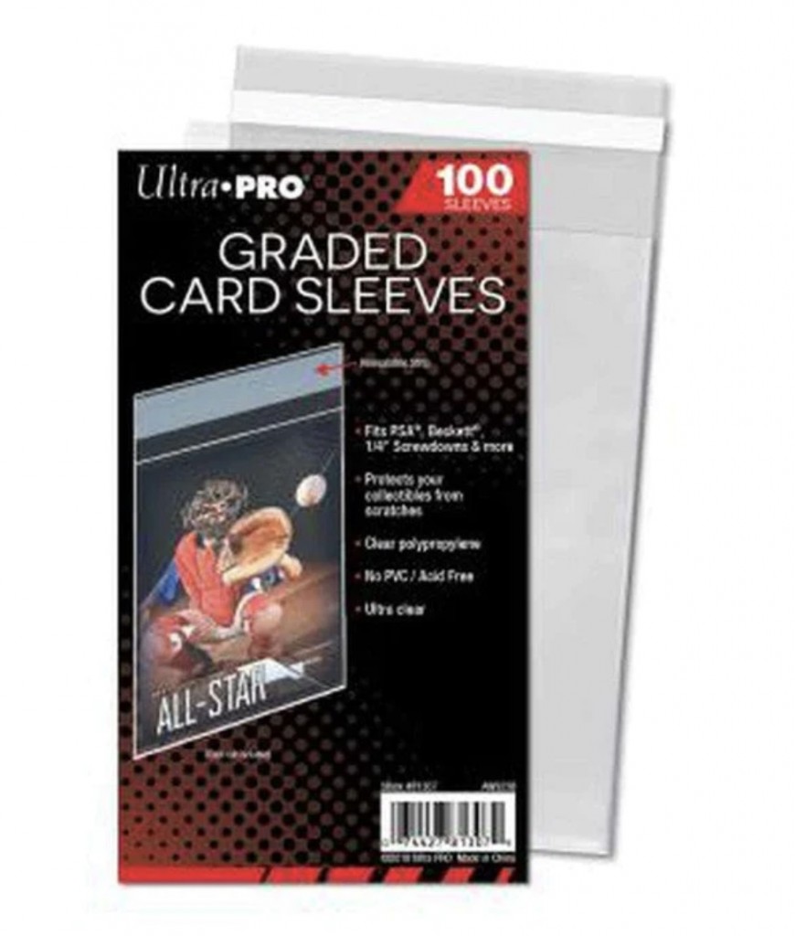 Ultra Pro Graded Card Sleeves 100 stk