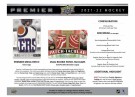 2021-22 Upper Deck NHL Premier Hobby Box thumbnail