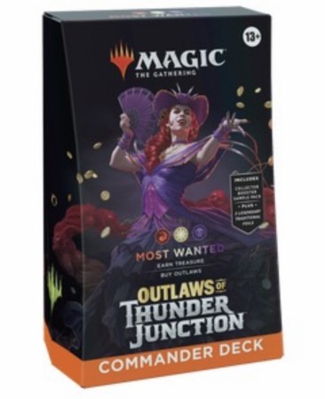 Outlaws of Thunder Junction Most Wanted Commander Deck Outlaws of Thunder Junction Magic the Gathering