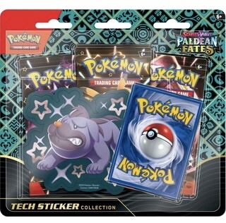 Pokemon Paldean Fates Tech Sticker Blister