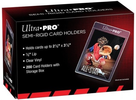 Ultra Pro 200 stk Semi-Rigid Card Holders 64x89
