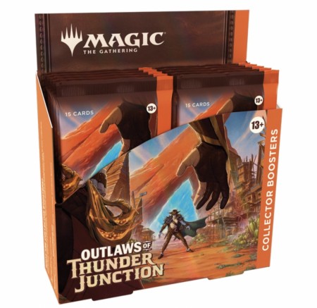 Magic The Gathering Outlaws of Thunder Junction Collector Booster Box Display
