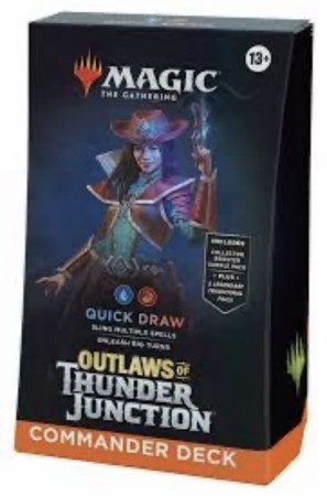 Outlaws of Thunder Junction Quick Draw Commander Deck Outlaws of Thunder Junction Magic the Gathering