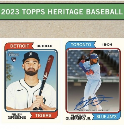 Topps Heritage Baseball Hobby 2023